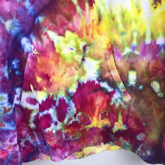 Hand-Dyed Made in America Philly Tie Dye Hoodie - Picture 4 of 8